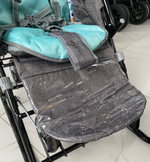 Коляска комбинированная «Наши детки» 6 с ламой серый (арт. НДТ6/1)