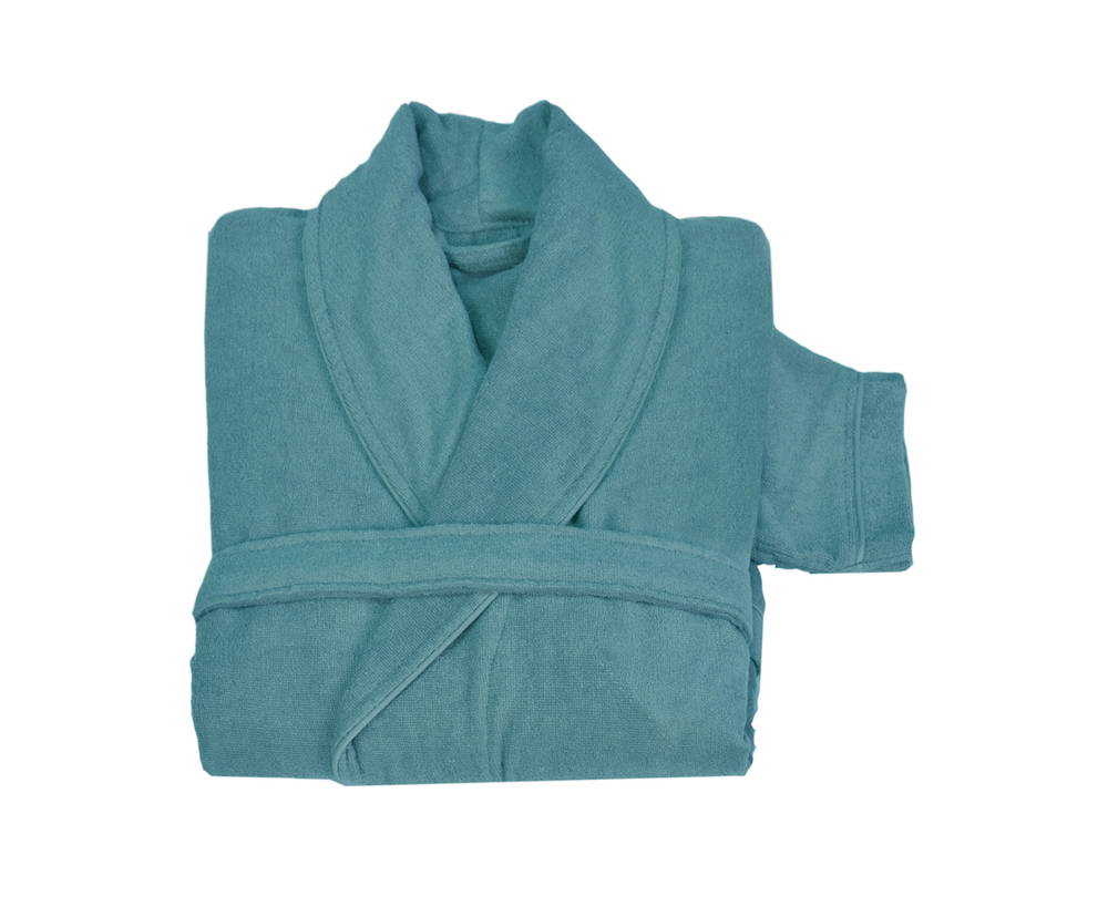 Халат кашемировый Hamam Qashmare бирюзовый