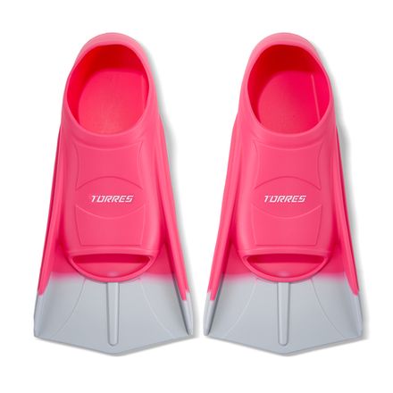Ласты для бассейна TORRES F01, SWF012403PN, р. EU 33-35 (S), розово-серый