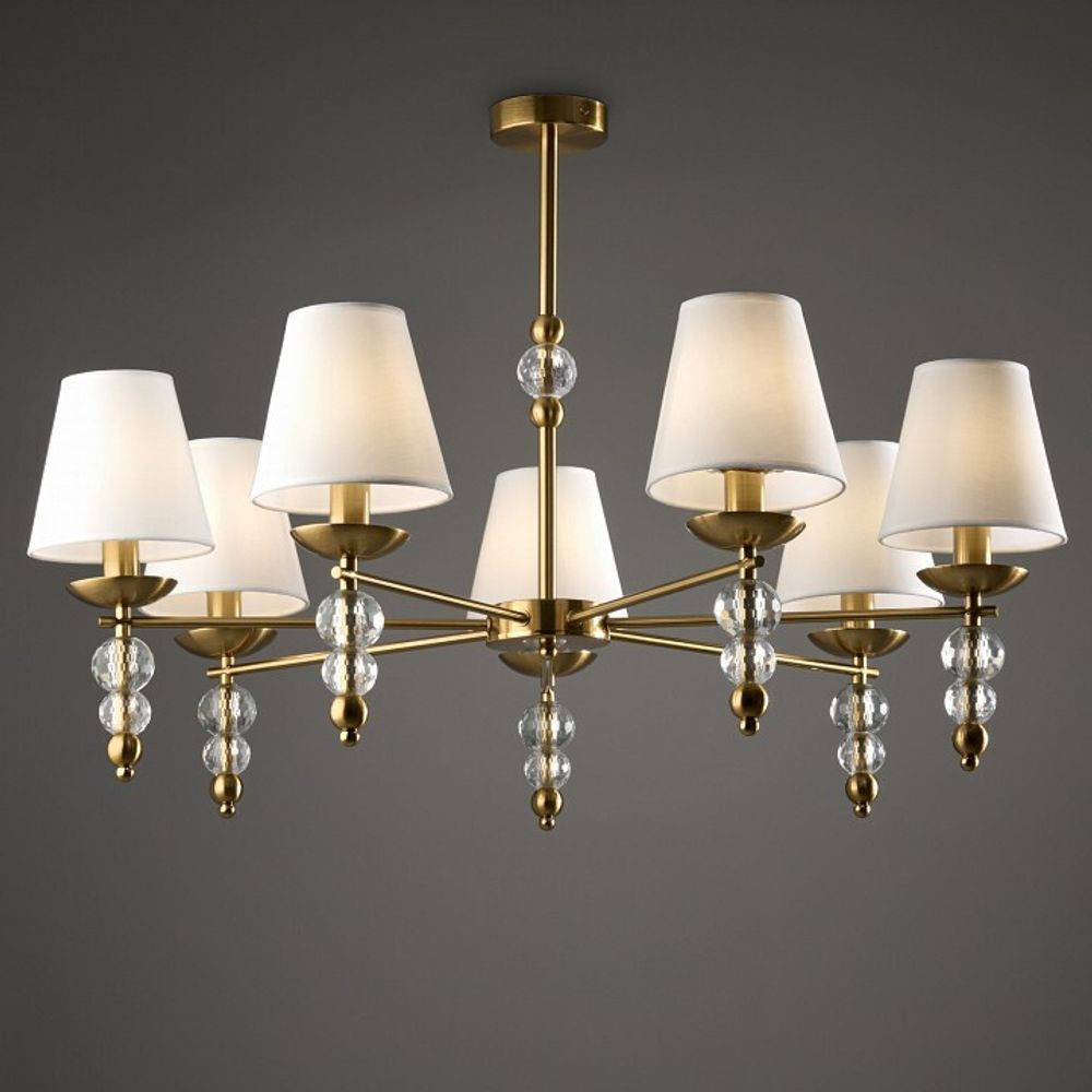 Люстра на штанге Freya Side FR1009CL-07BS