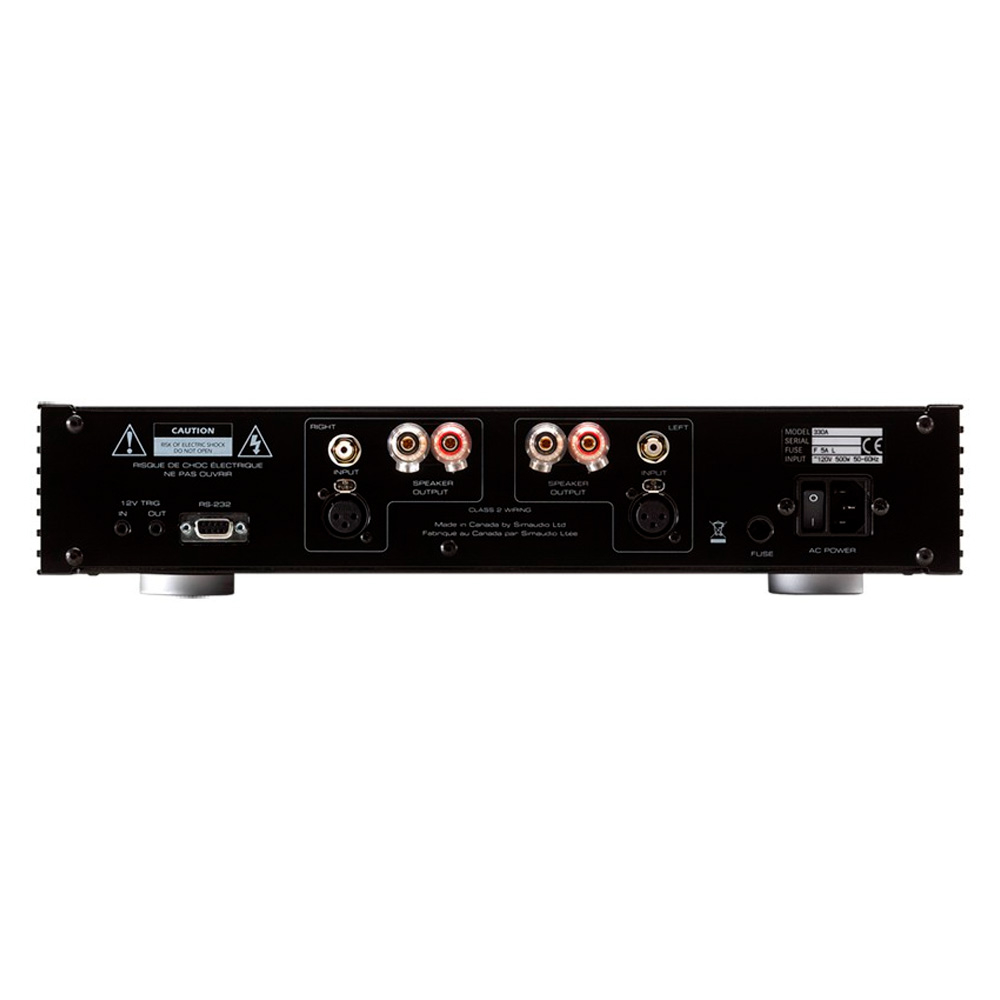 Moon by Simaudio 330A Black — стереофонический усилитель мощности