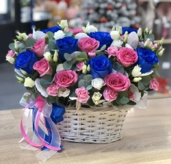 Корзины с цветами