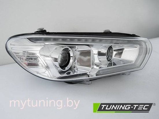 Фары передние XEONON SEQ LED CHROME для VW SCIROCCO