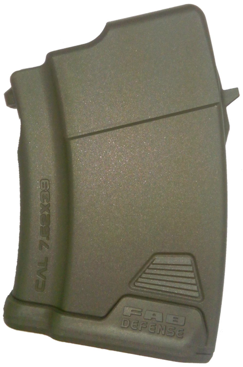 Магазин полимерный 7.62x39 на 10 патронов для AK, FAB Defense
