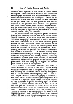 History of the islands and islets in the Bay of Fundy, Charlotte County, New Brunswick | J.G. Lorimer