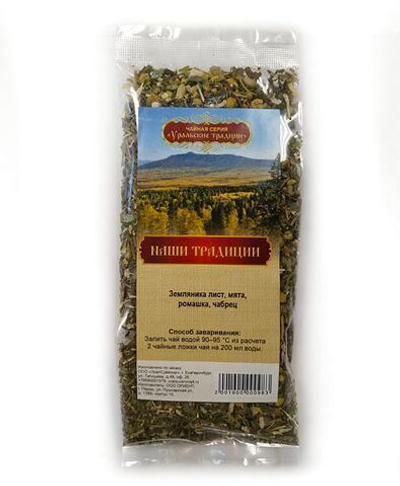 Чайная серия "Уральские традиции": Чай Наши традиции, 50 гр.