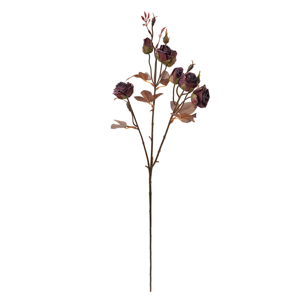 Роза античный стиль 16x9x73см Пластик,полиэстр