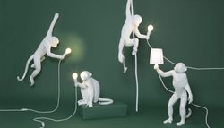 Лампа светодиодная Seletti Monkey Lamp E14 4Вт K R14880