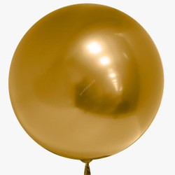 К Сфера 3D Deco Bubble Золото Хром 18''/46 см.