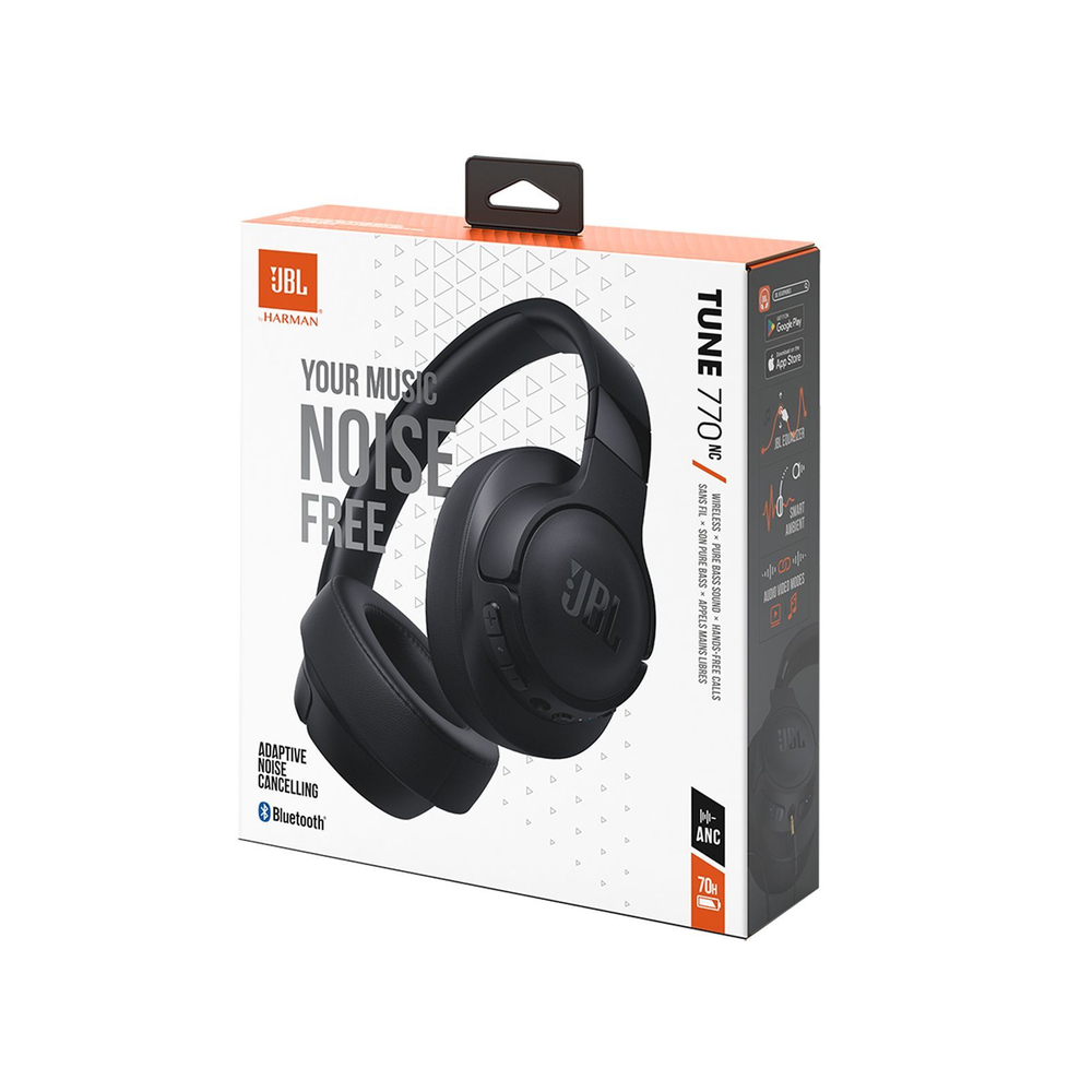 Наушники накладные Bluetooth JBL Tune 770NC, белые