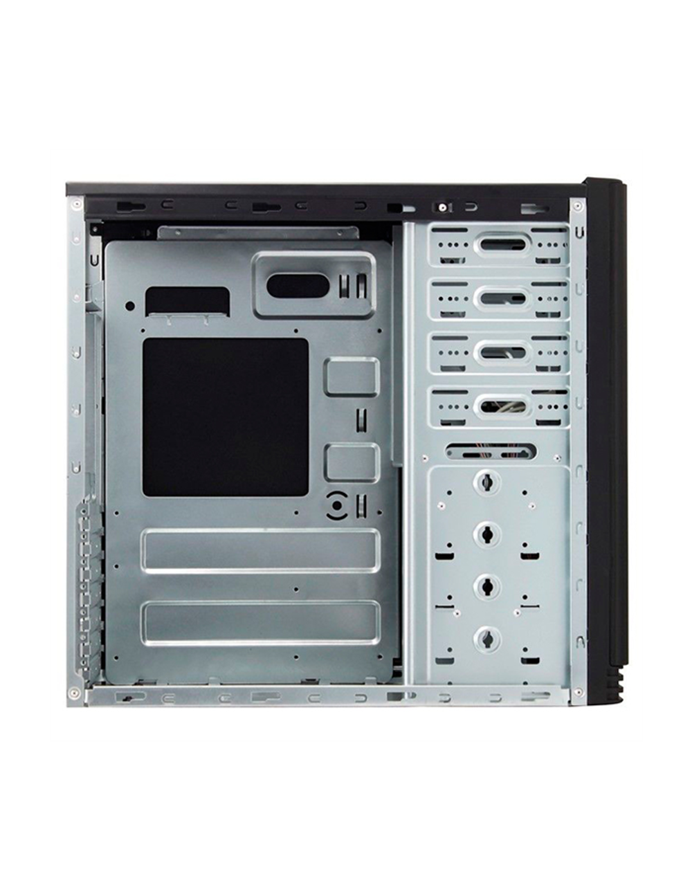 MidiTower Powerman BA831BK PM-600ATX-F U3.0*2+A(HD) ATX, mATX