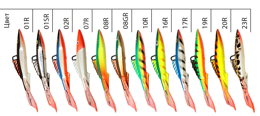 Балансир ANGLER-7 74mm  1 штука 21 г.