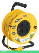 Удлинитель на катушке IEK WKP23-06-04-30