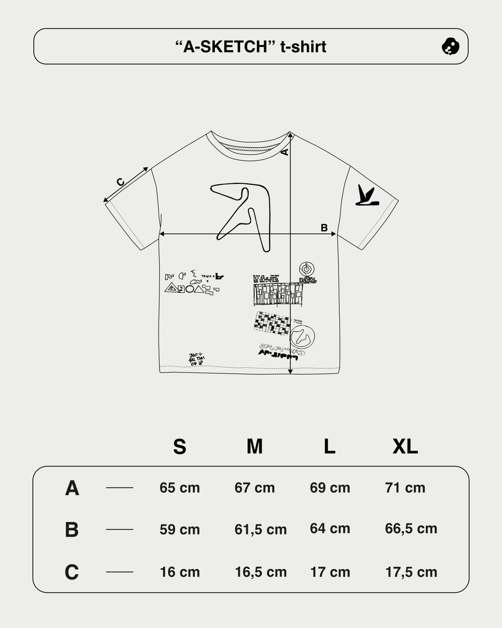 A—SKETCH t-shirt
