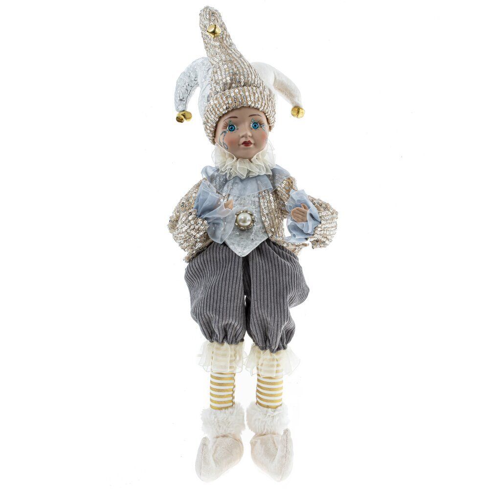 GAEM Игрушка набивная "Клоун"(муз, движ), L18 W13 H49 см (полка 30 см.)