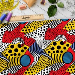 Ткань Ниагара Софт абстрактное путешествие сознания