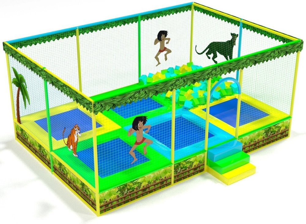 Батутный комплекс "Джунгли" (6.5х4.5х3.50м)