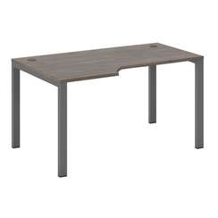 Стол эргономичный левый на металлоопорах NLN36322634 150x90x75