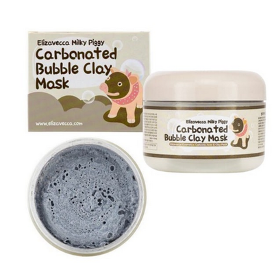 Elizavecca Маска для лица глиняно-пузырьковая - Milky piggy carbonated bubble clay mask, 100г