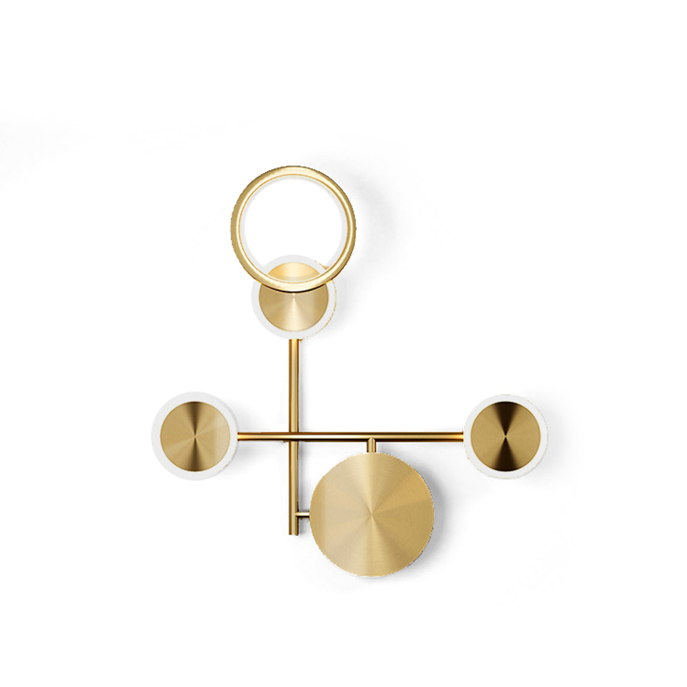 Wall design lamp    (Gold)Pe-Gin