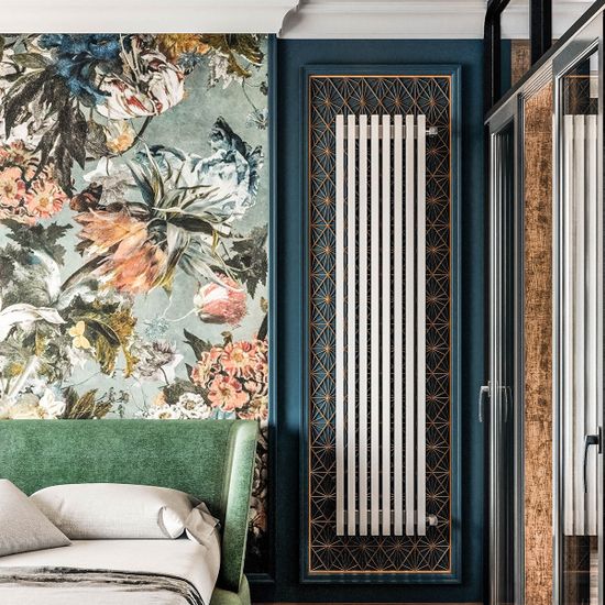 Трубчатый вертикальный радиатор WARMMET Luxe 60V