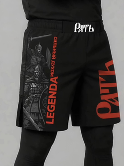 Шорты спортивные тренировочные Legenda Рать2 Варяг черный