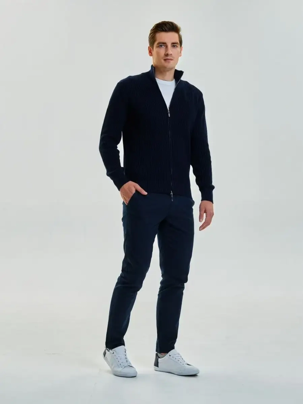 Кардиган на молнии