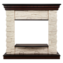 Портал каминный из МДФ RealFlame Elford 25 AO античный дуб, под очаг RealFlame Firefield 25 S IR