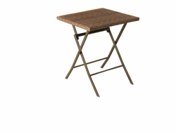 Комплект складной мебели из искусственного ротанга Росарио Шоколад