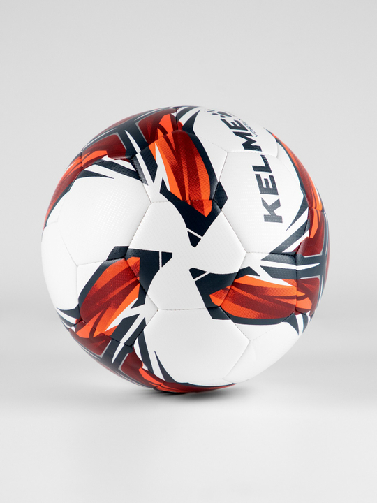 Футбольный мяч KELME Vortex 19.3 (32 Panels) (White/Red)