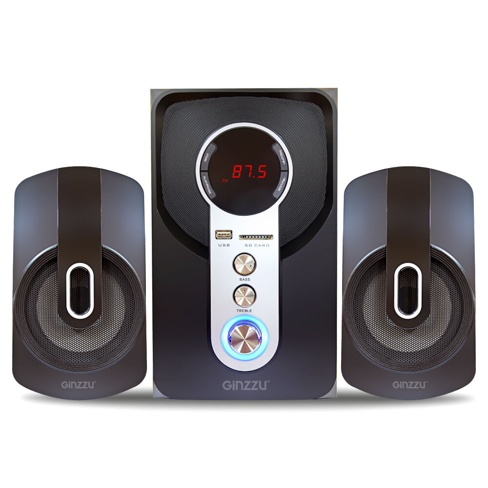 Акустика Ginzzu GM-405 USB/FM/40W Bluetooth (2.1)