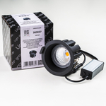 385037 Светильник CICLONE CYL 12W LED 923LM 60G ЧЕРНЫЙ 3000K IP65