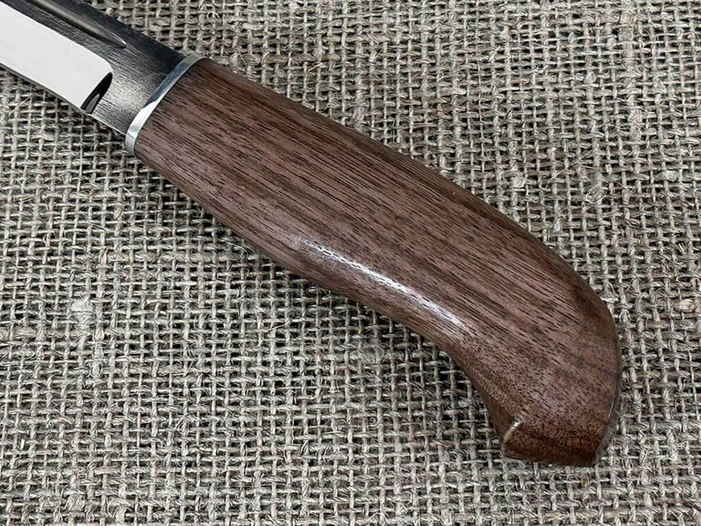 Финский нож Пуукко, сталь 95Х18, рукоять орех