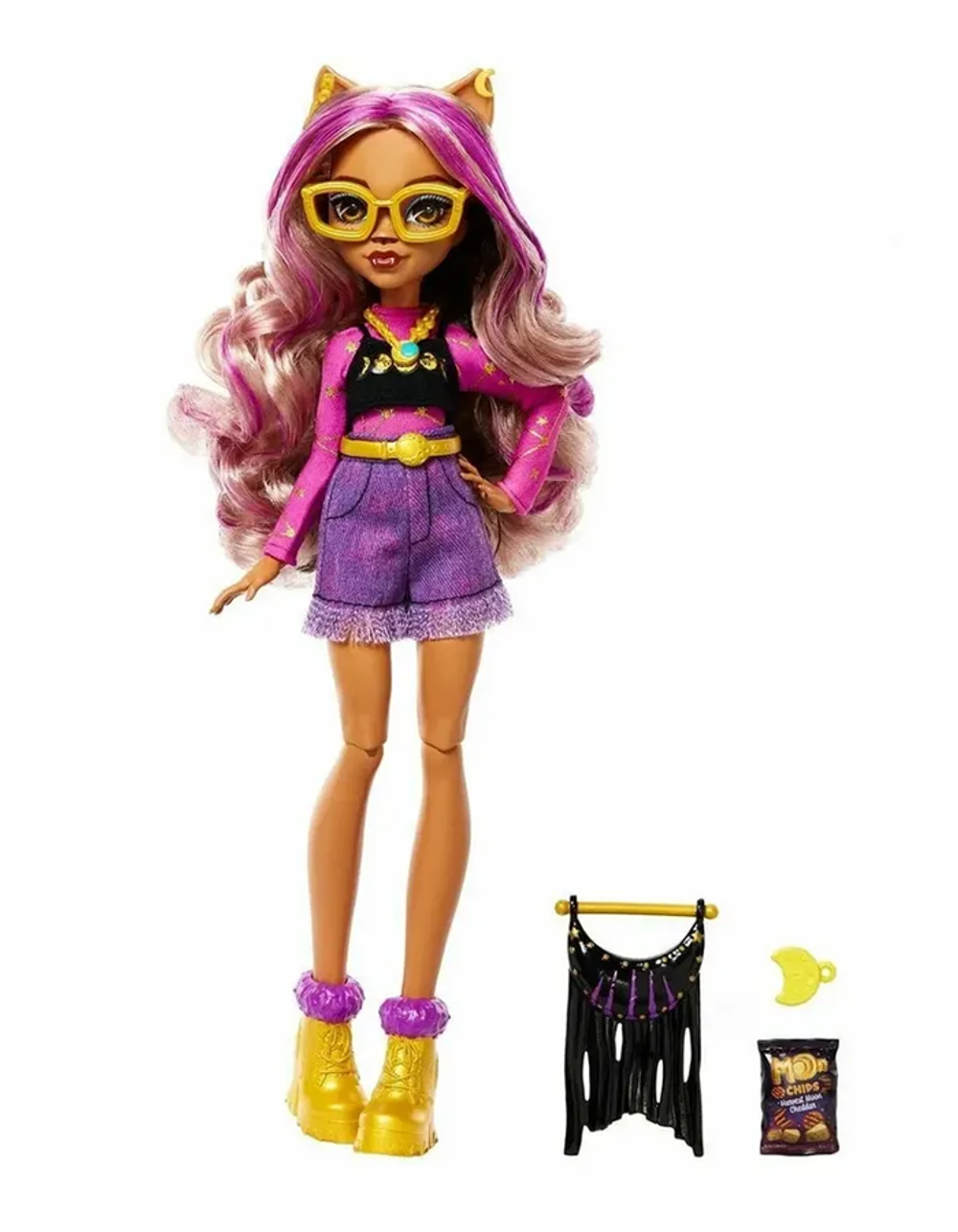 Кукла Monster High «Day Out Clawdeen Wolf» HKY72 — прогулочная кукла