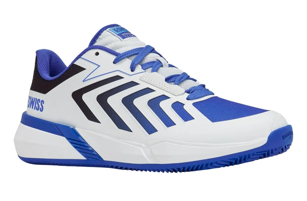 Мужские кроссовки теннисные K-Swiss Ultrashot Team 2 Clay - white/dazzling blue/baltic sea