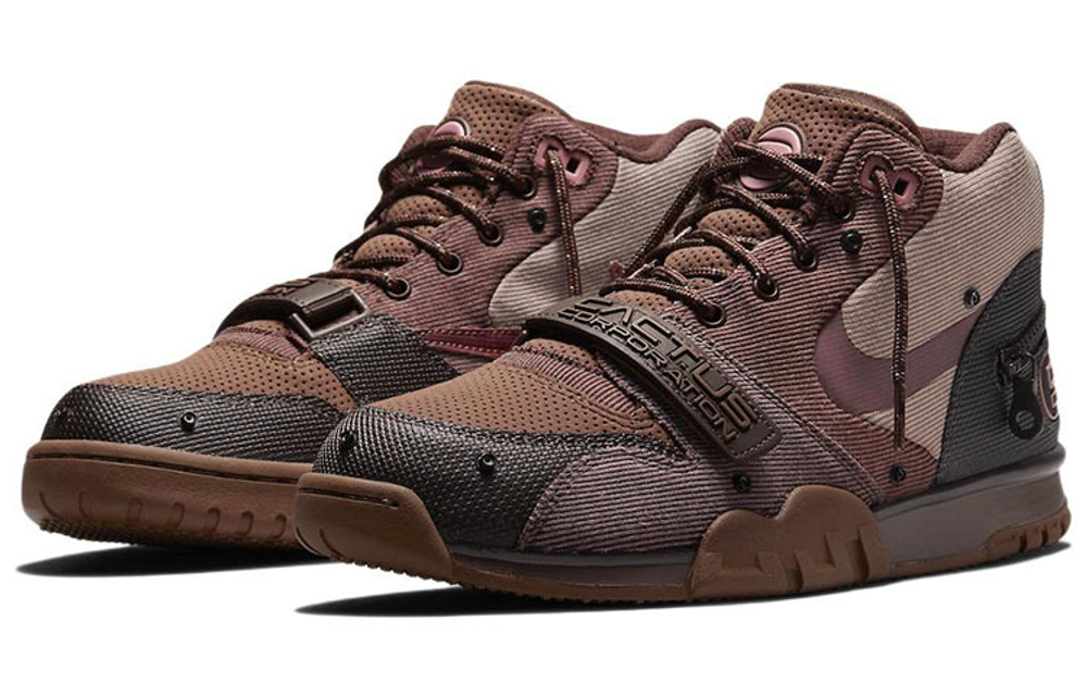 Кроссовки Cact.Us Corp X Nike Air Trainer 1 "Wheat" Travis Scott