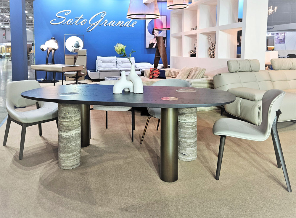 Стол Enne Oval Marble