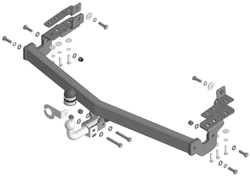 Фаркоп Motodor для Chery Tiggo 9 2024- (оцинк. Шар) арт.99024-A
