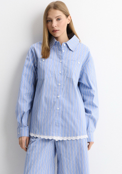 Костюм Village небесно-голубой