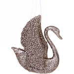 Подвеска «Лебедушка» 9 см, золото