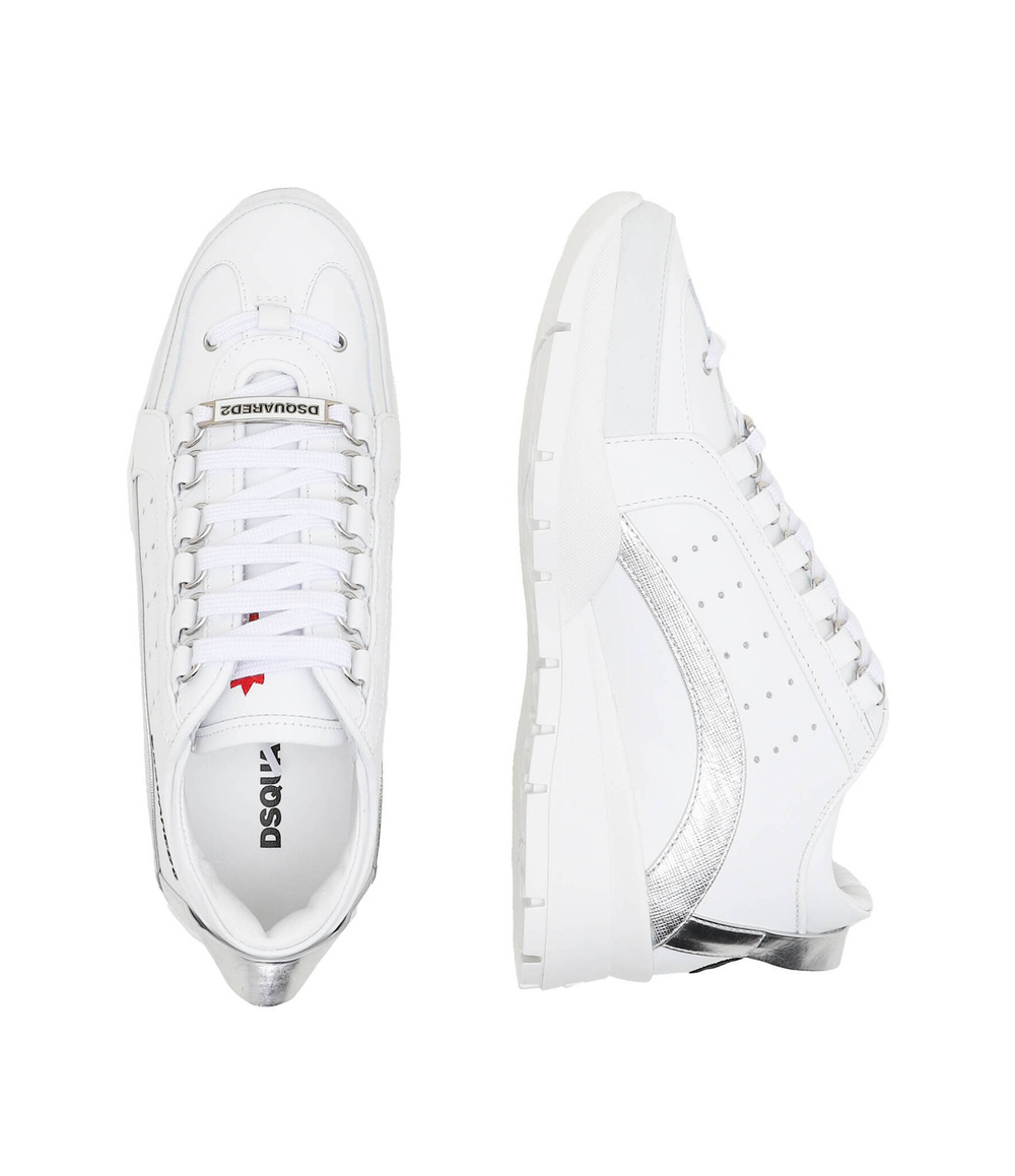 Кожаные кроссовки Dsquared2 - белый(SNW0299 01507171)