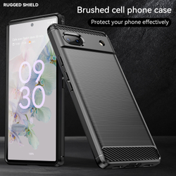 Чехол в стиле карбон для Google Pixel 6A, серии Carbon от Caseport