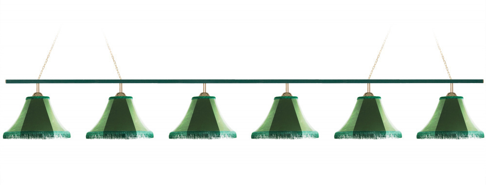 Лампа Классика 6 плафонов - металл