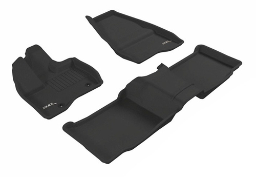Коврики салона Sotra 3D Lux для Ford Explorer V 2010-2015 (U502) черные (без консоли). Артикул ST 74-00671