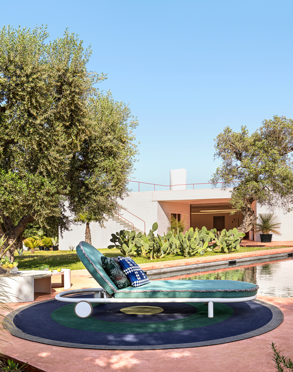Шезлонг Cassina TRAMPOLINE