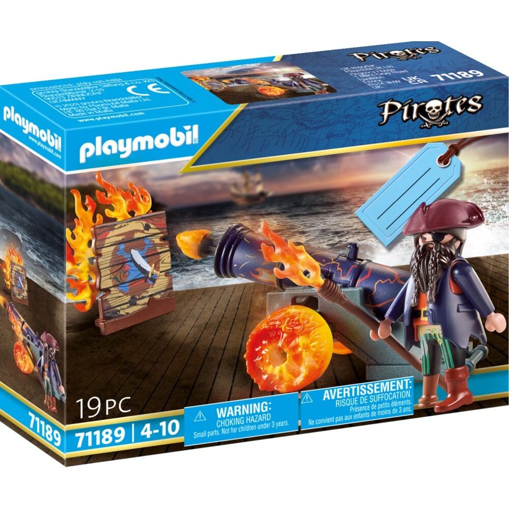 Playmobil - Пираты Пират с пушкой 71189 / артикул   71189  / GTIN 4008789711892