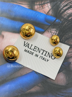 Пуговицы ВЛНТ золотистые объемные с лого