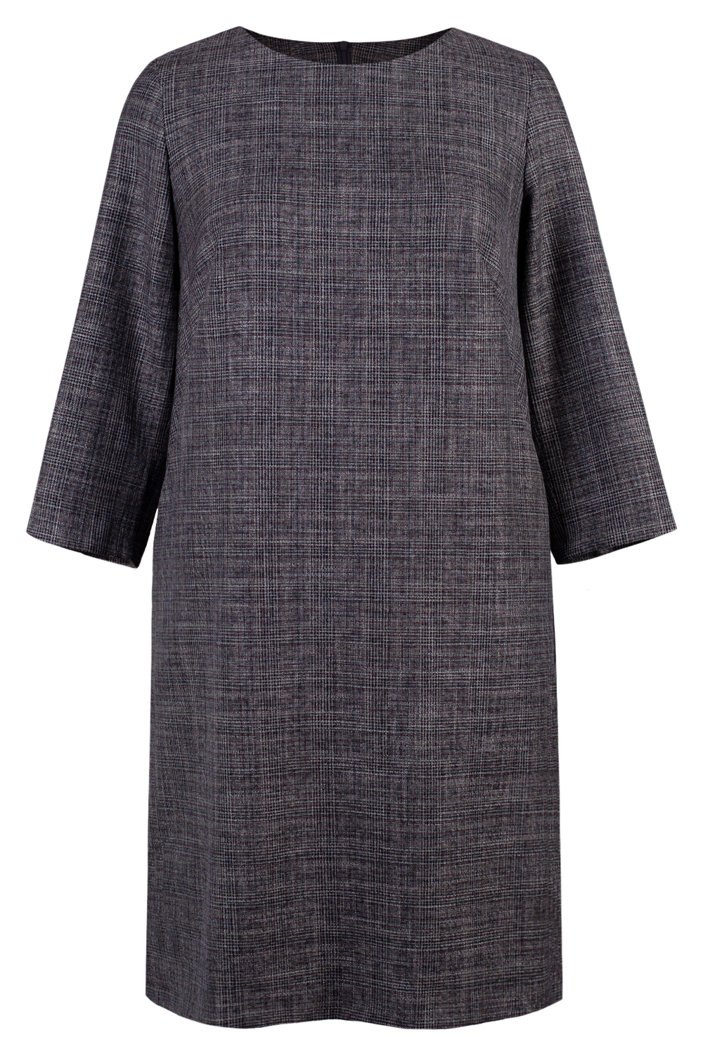 Платье женское 1635А, клетка #406Кле051635А