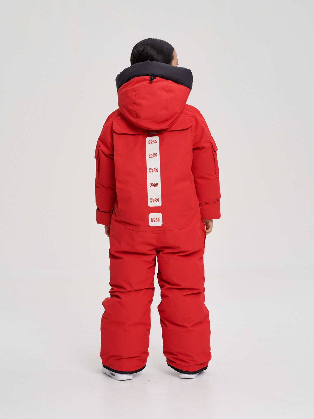 Комбинезон детский пуховый BASK kids YETI красный