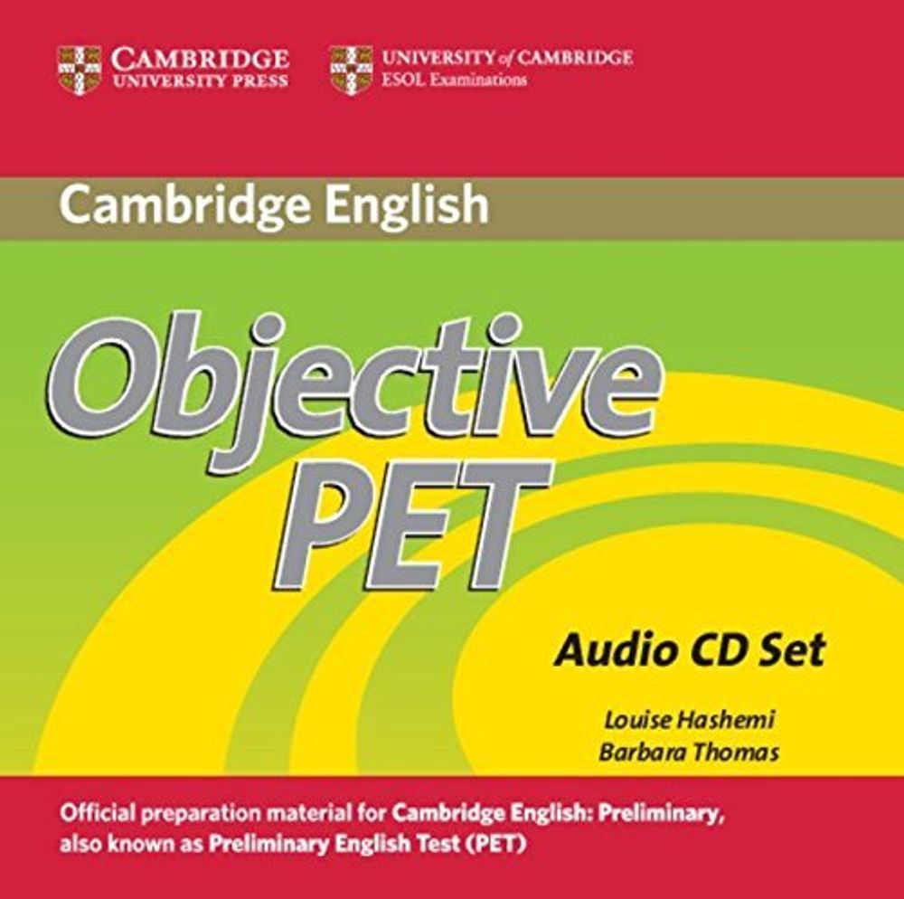 Objective PET  2Ed  Audio CDs (3) !!